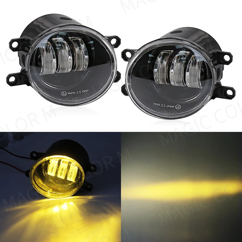 For Toyota Fog Lamps LED Fit Corolla RAV4 Camry Yaris Prius CHR Hilux Lexus Car Headlight  | AUTOKITSHOP