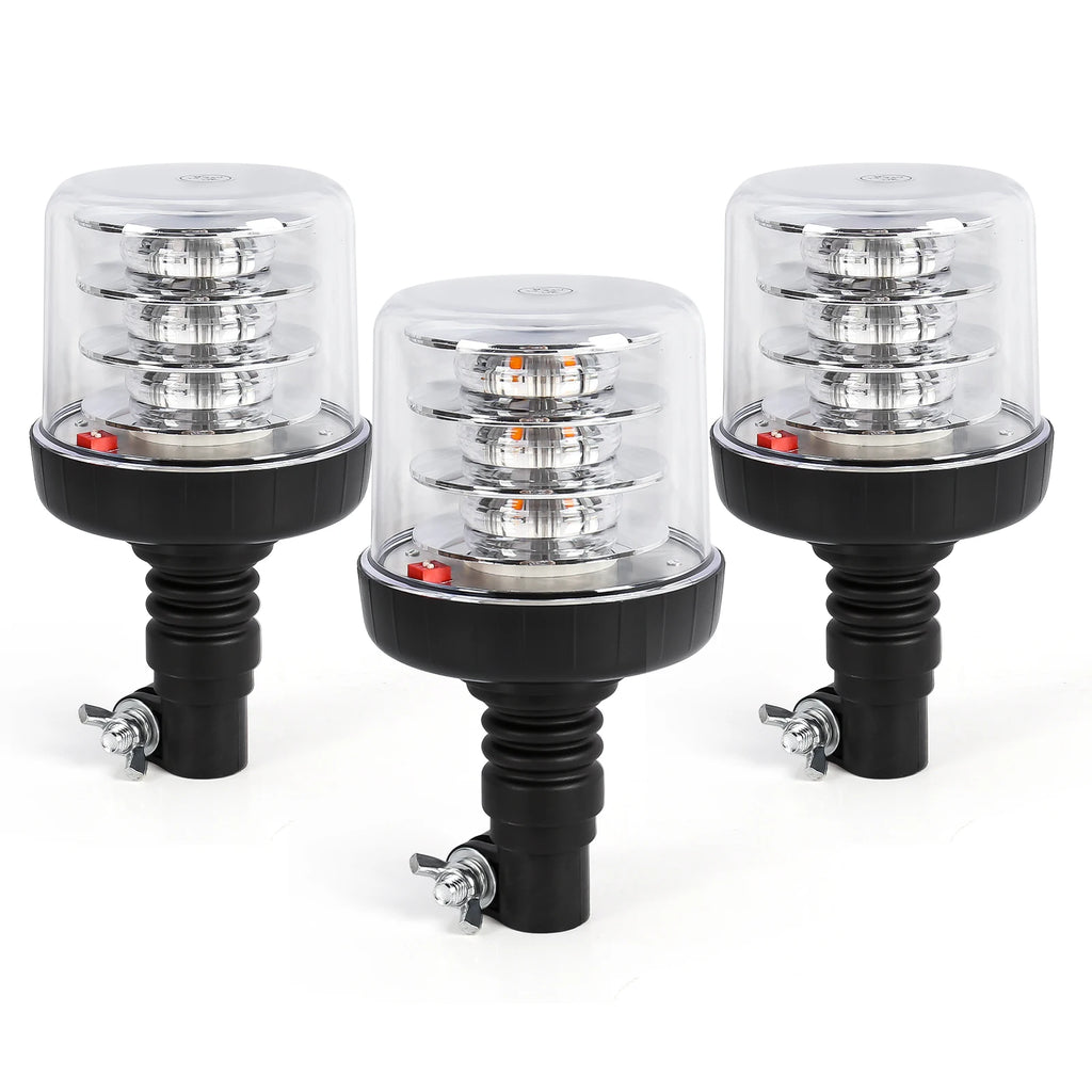 Emergency LED Strobe Light Car Truck Roof Top Warning Light Safety Yacht Flexible Rotate F | AUTOKITSHOP