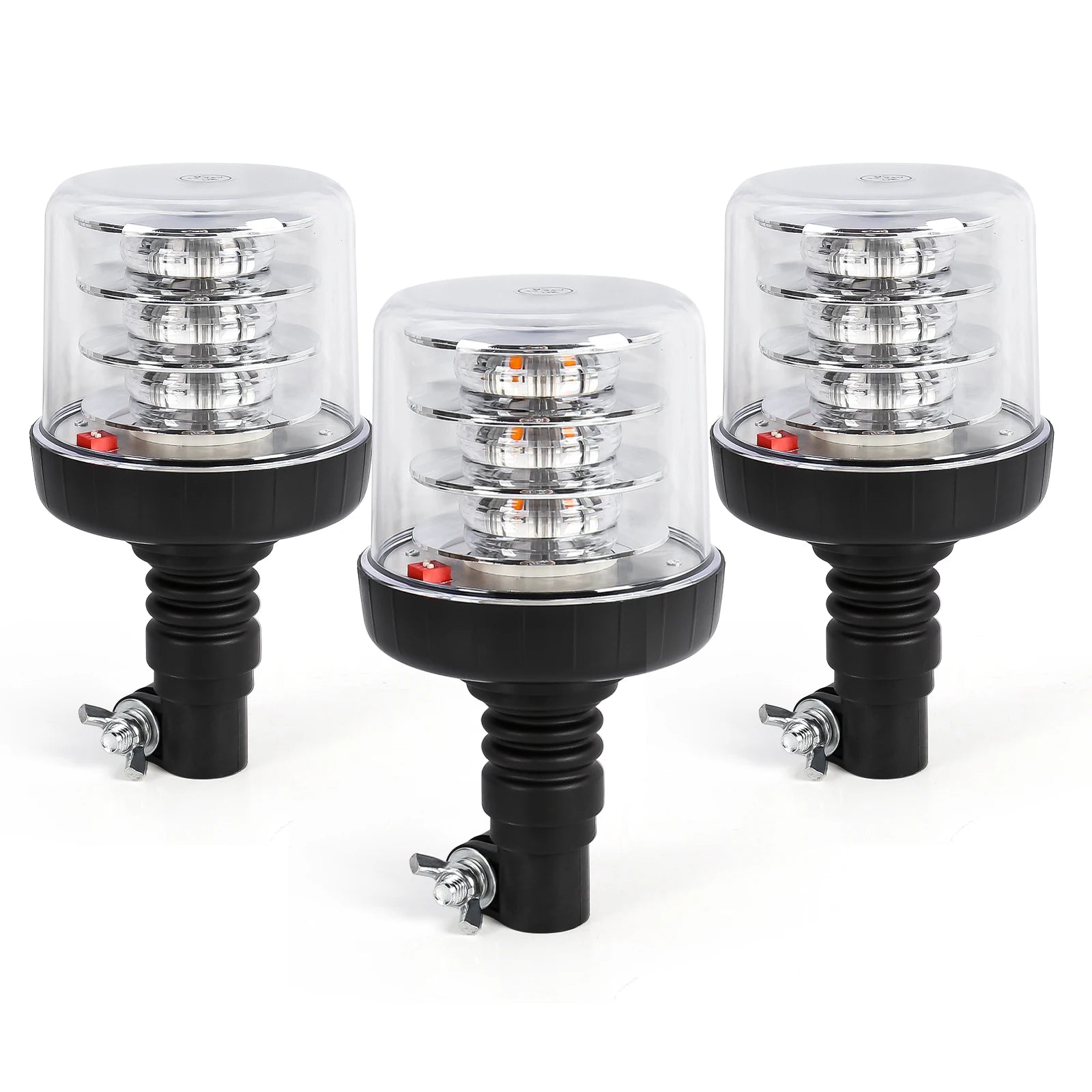 Emergency LED Strobe Light Car Truck Roof Top Warning Light Safety Yacht Flexible Rotate F | AUTOKITSHOP