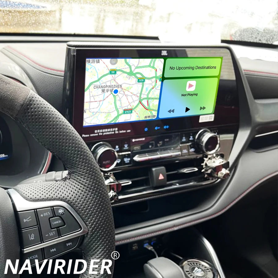 12.3inch For TOYOTA Highlander Crown Kulger Gxl 2021 2022 2024 Android Car Radio Multimedi
