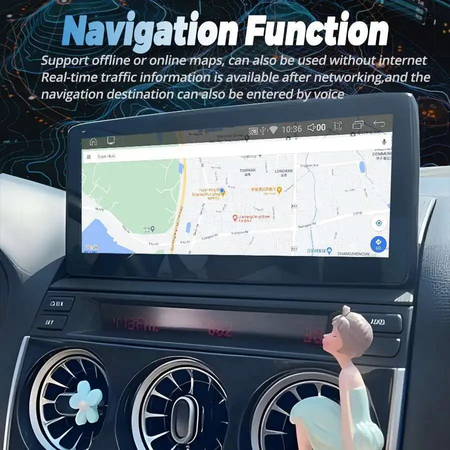 10.25inch Car Radio For Mazda 6 2006-2008 Android 15 Multimedia Video Player GPS NAVIGATIO | AUTOKITSHOP