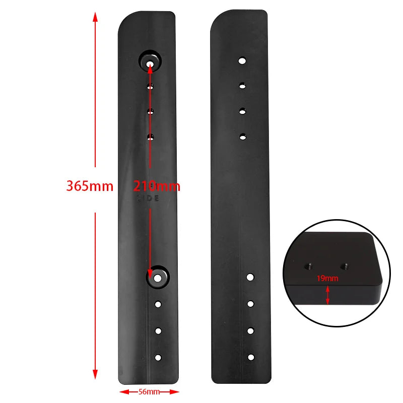 For Harley 2014-2021 Motorcycle 1"-3" Tour-Pak Pack Trunk Luggage Storage Rack Relocator Kit - Automotive LED Light