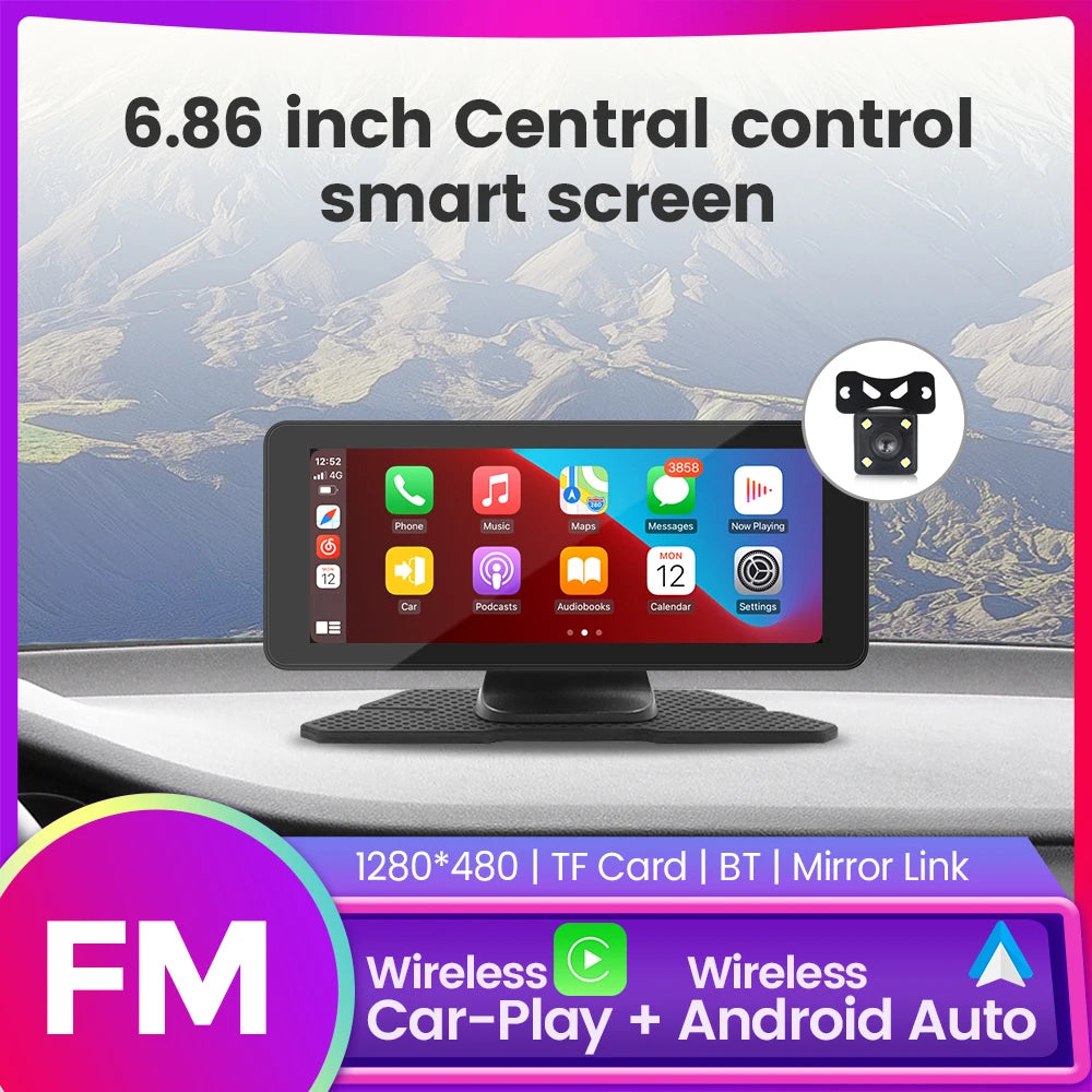 10.26/6.86inch Smart screen car intelligent systems Universal Car Raido Screen Multimedia