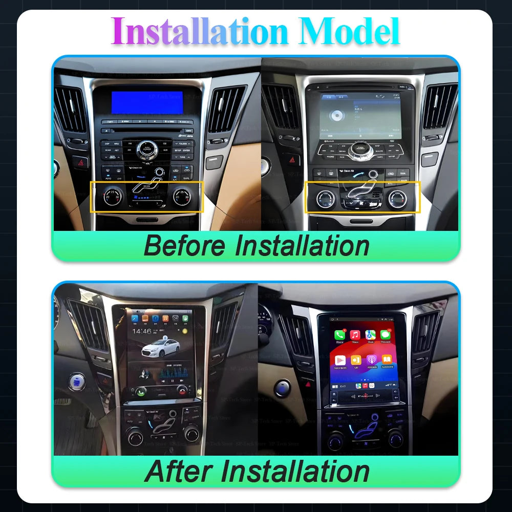 9.7 Inch Android 16 For Hyundai Sonata Yf 8 2010-2018 Car Radio Carplay Auto Multimedia An | AUTOKITSHOP