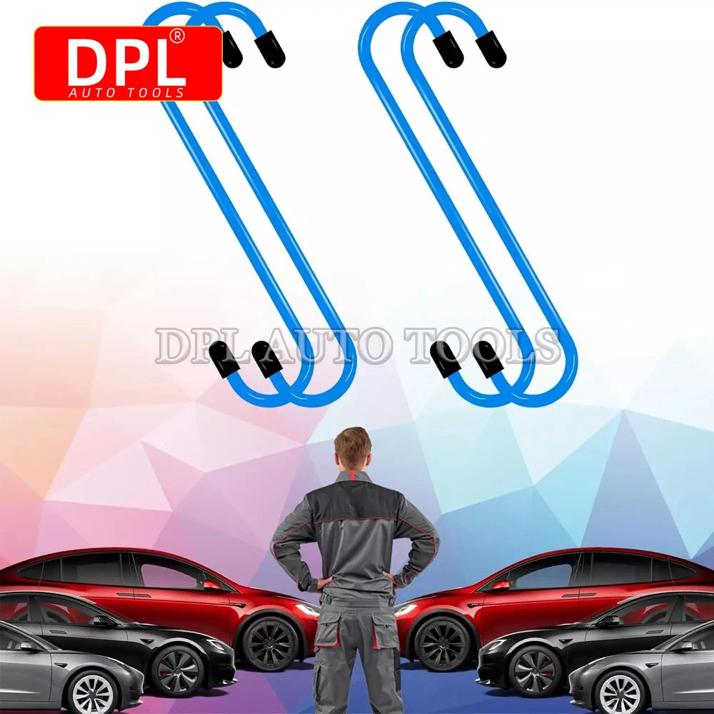 Car Brake Caliper Hooks Auto Brake Caliper Hangers Hooks with Rubber Tips Universal Tools for Br - Automotive LED Light