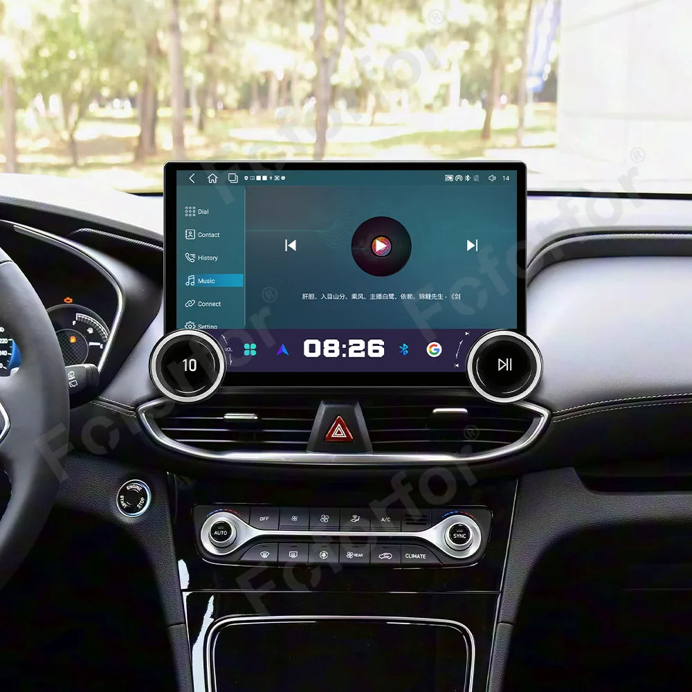 Android 15 Ultra Clear 11.5 Inch HD Touch Multimedia Stereo Built-in CarPlay Android Auto