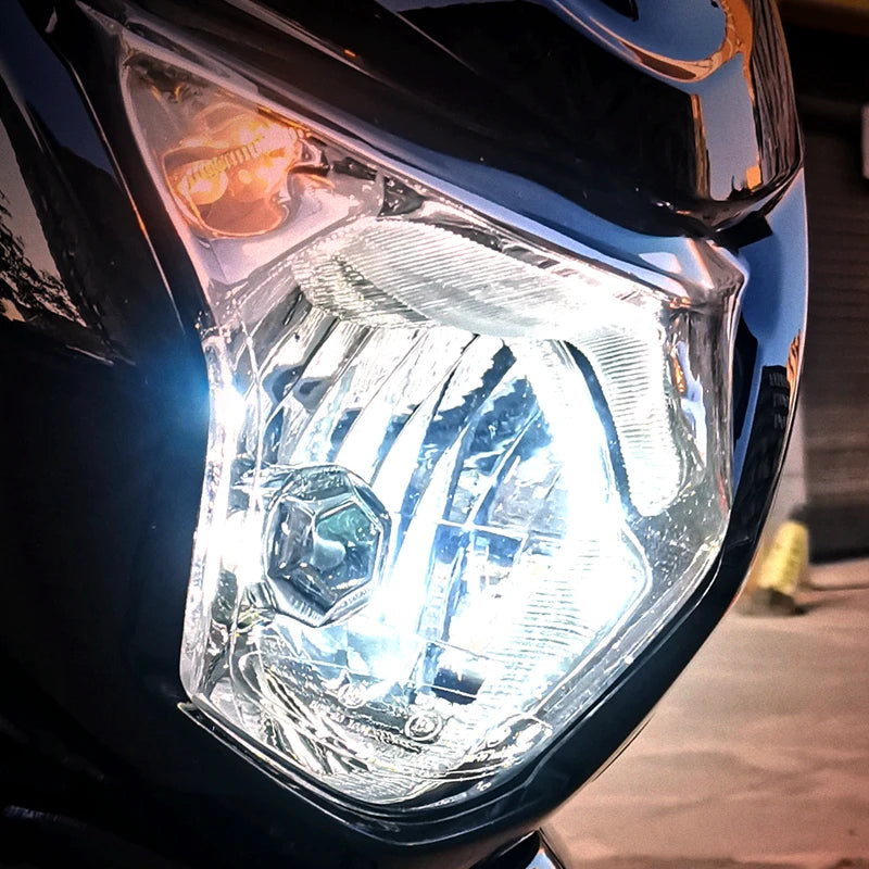 Philips HS1 LED Headlight Motor 6500K White Lamp LED Bright Motorcycle High Low Beam 12V P
