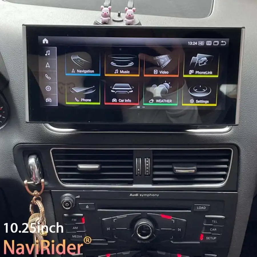 Qualcomm For Audi Q5 2010-2018 Android Screen Car Radio Auto Multimedia Video Player Navig