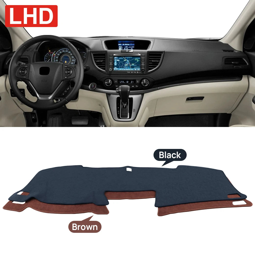 Car Dashboard Cover For Honda CR-V CRV 2012 2013 2014 2015 2016 Instrument Desk Sun Shade Mat Da - Automotive LED Light