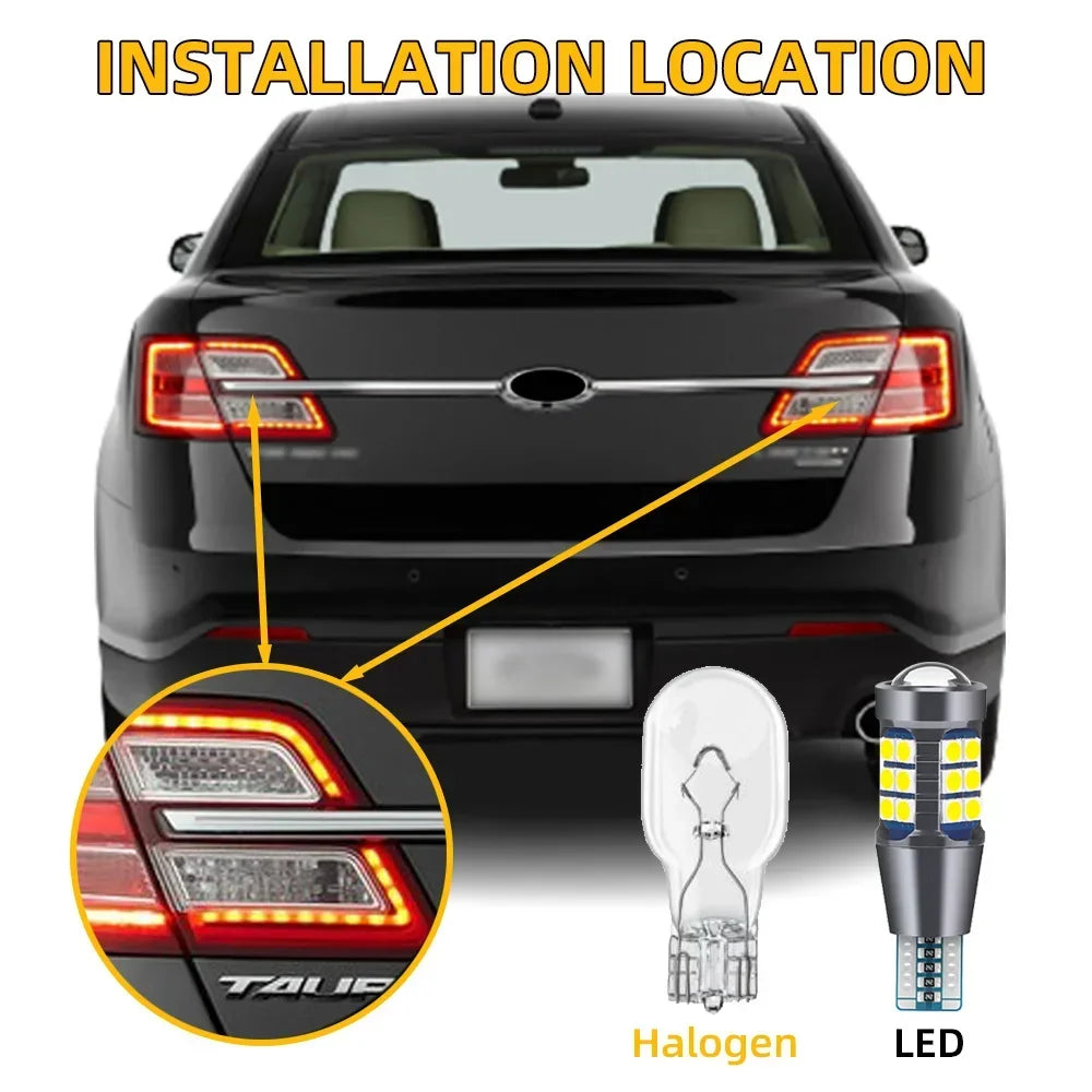 2-Piece LED Interior Light Kit for Ford Taurus Accessories - Canbus Error-Free Bulbs | AUTOKITSHOP