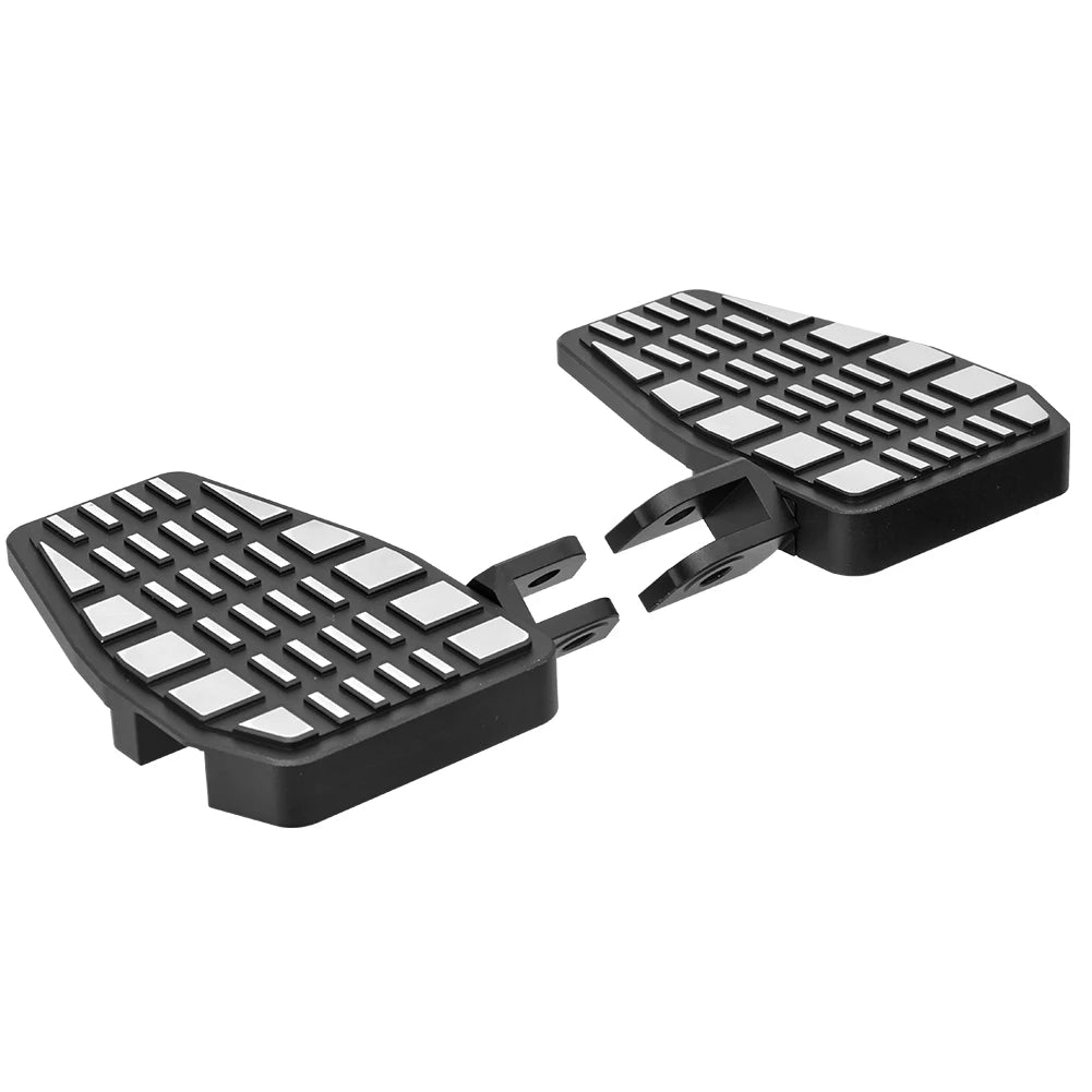 Motorcycle CNC Aluminum Front Footrests Foot Pegs Wide Pedals For Honda Rebel 11 for Honda 2021-2023 - Automotive LED Li