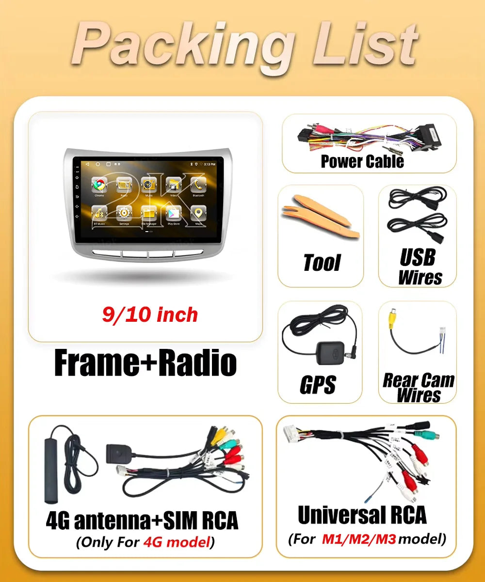 Android 16 For Lancia Delta 2009 2010 2011 2012 2013 2014 2015 - 2019 GPS Carplay Car Ster | AUTOKITSHOP