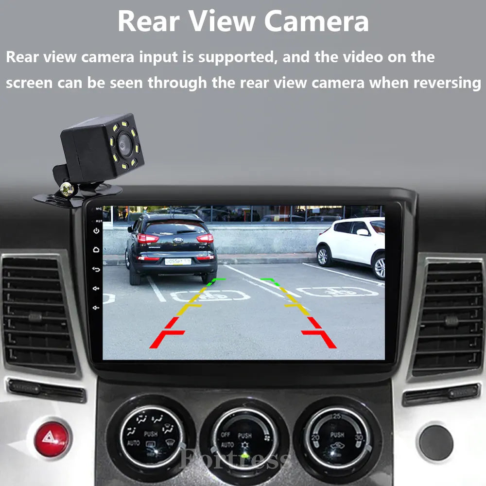 Android 16 Car Radio Multimedia Player For Mitsubishi Pajero Sport 2 L200 Triton 2008 -201