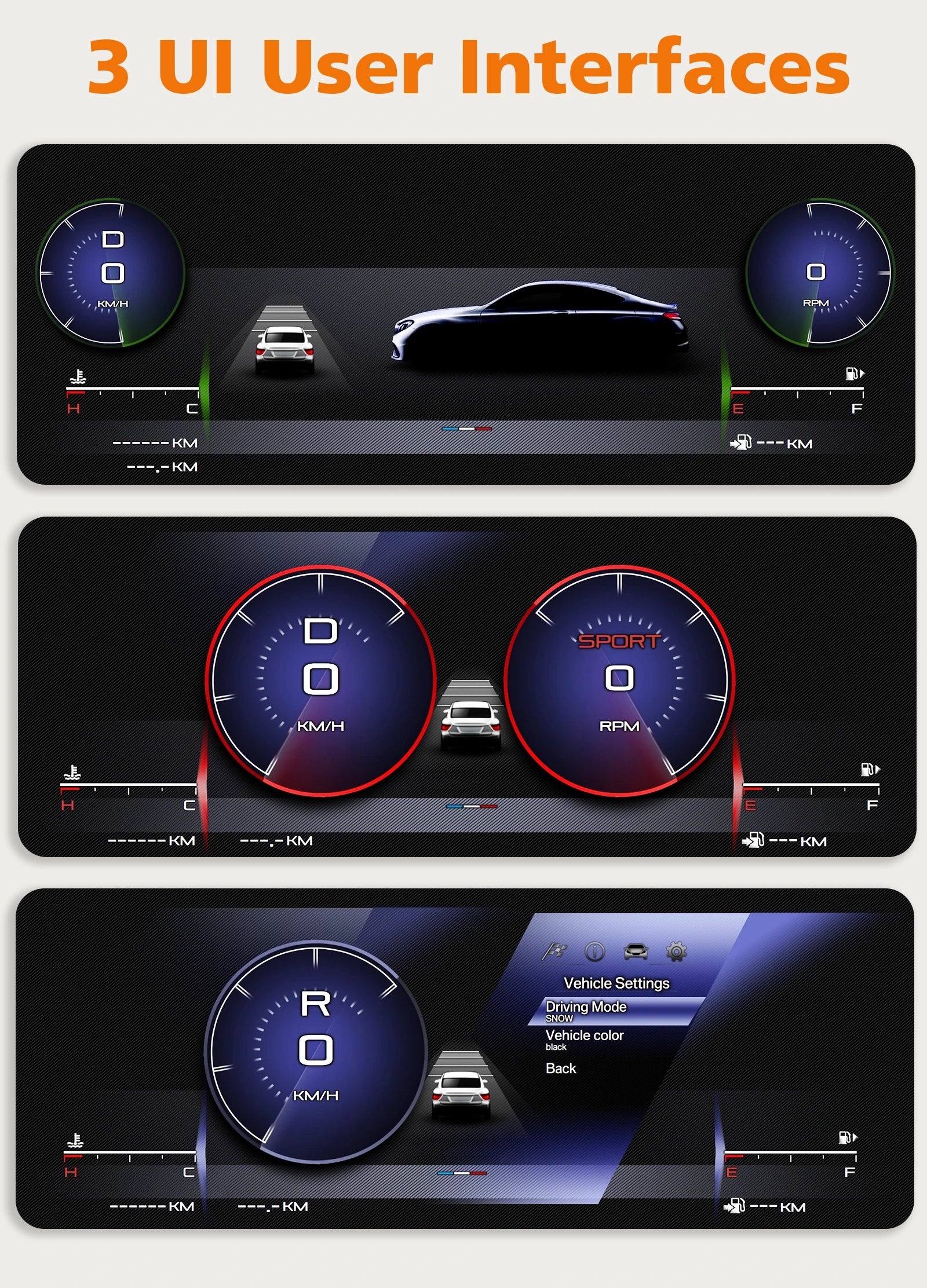 Arrival Car Digital Instrument Cluster for Peugeot 407 407SW 2004-2010 lcd dashboard displ
