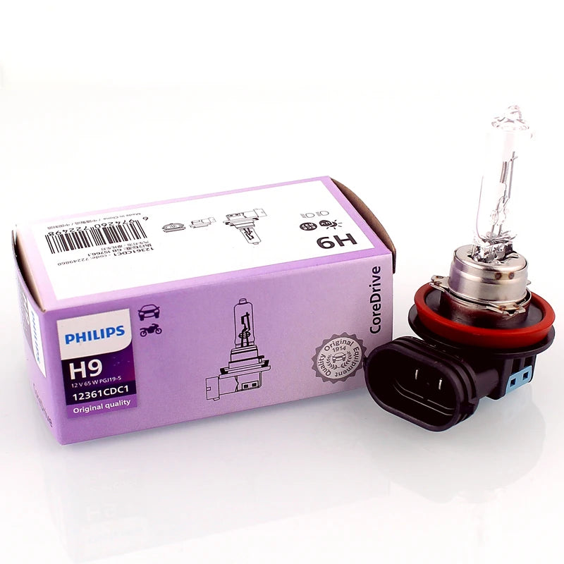 Philips H9 12V 65W PGJ19-5 Standard Auto Headlight Bulb Original Halogen Lamp ECE Approve
