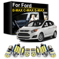 LED Interior Light Kit for Ford C Max MK1 MK2 C-max B-max S-max 2004- 2012 - Canbus Dome Map Door Trunk Bulbs | AUTOK...