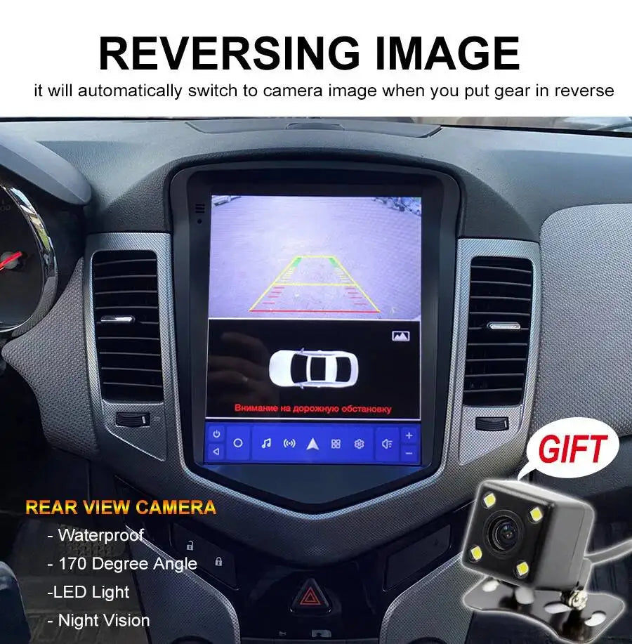 10.4" Android15 Car Radio For Chevrolet Cruze J300 2008 - 2015 Wireless Carplay 2din Multi | AUTOKITSHOP