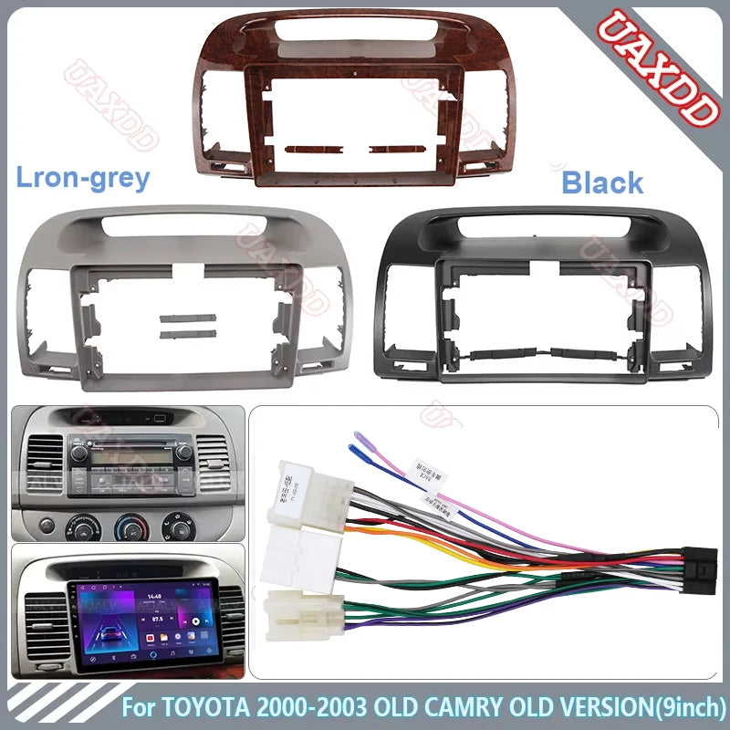 For TOYOTA 2000-2003 OLD CAMRY OLD VERSION 9INCH Car Radio Android Stereo Audio Screen Pla