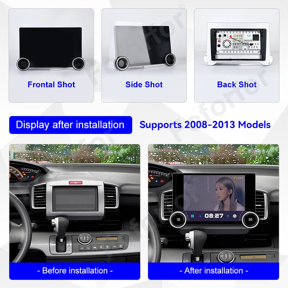 Modern Upgrade 11.5 Inch High Definition Large Display Wireless Carplay Android 15 GPS Nav