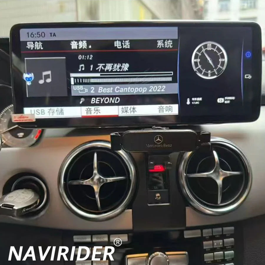 12.8inch Car Radio For Mercedes Benz GLK X204 2009-2015 GPS Navi Android15 Wireless Carpla | AUTOKITSHOP