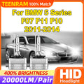 35W HID Xenon Headlights Bulbs 20000LM Plug And Play LED Headlights 6000K White For BMW 5