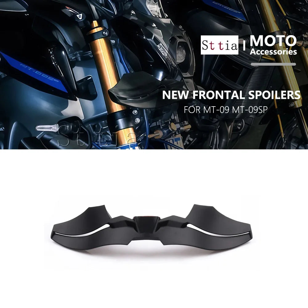 For YAMAHA MT-09/SP 2023 GP Wing Downforce Naked Frontal Spoilers MT09/SP 2021 2022 2023 Front S - Automotive LED Light