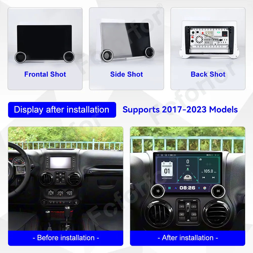 Pro Version Ultra Clear HD Display Android 15 11.5 Inch Wireless CarPlay GPS Navi Stereo H