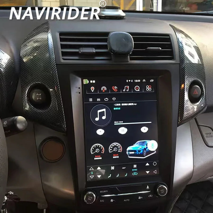 Android 15 Navigation CARPLAY Stereo 10.4inch Screen For Toyota RAV4 2008-2012 GPS Car Rad | AUTOKITSHOP
