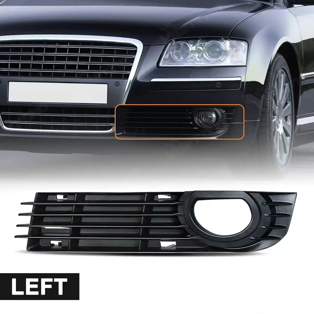 4E0807681AA 4E0807682AA For Audi A8 Quattro 4-Door D3 2006 2007 2008 Fog Lamps Cover Car F | AUTOKITSHOP
