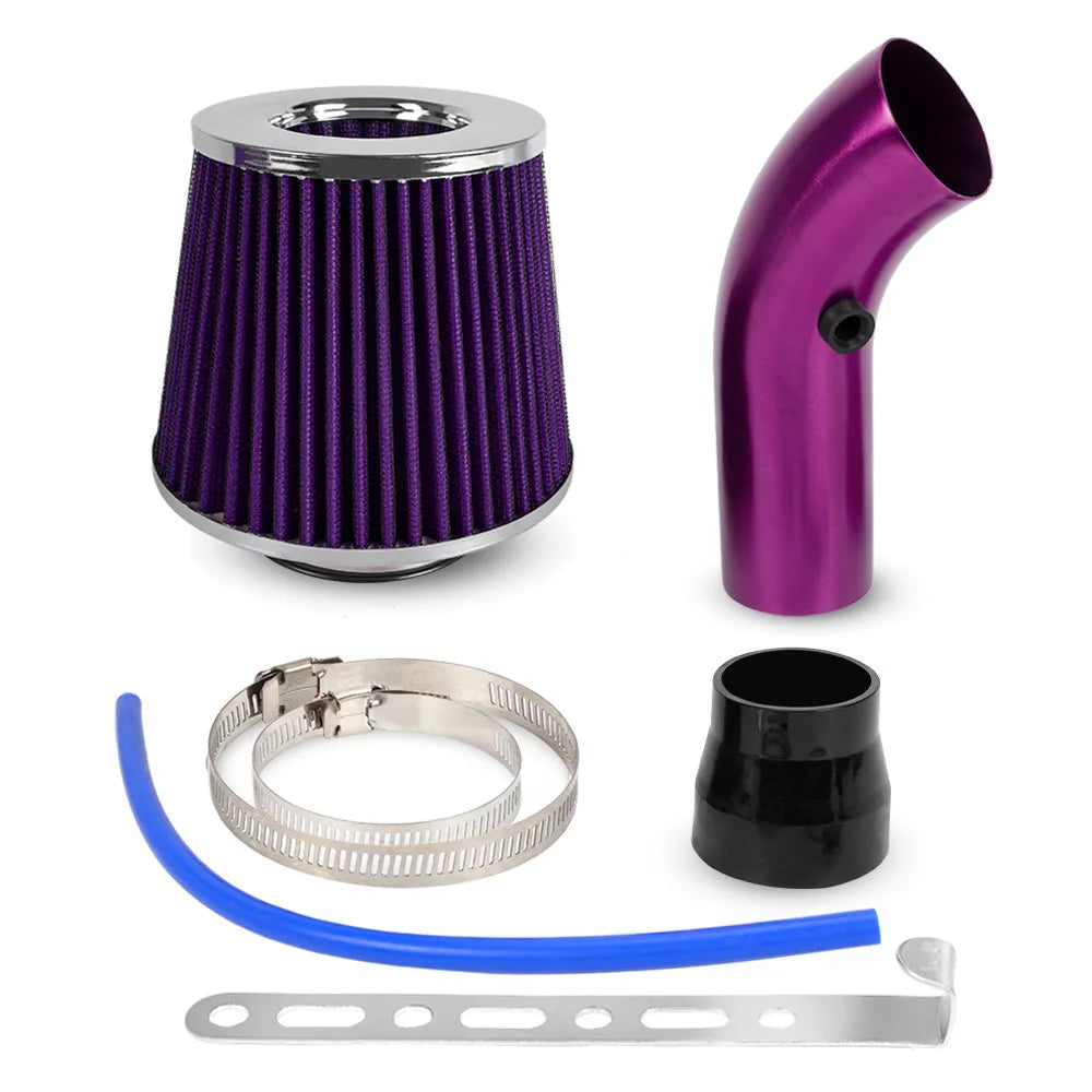 Universal Car Refitted 76mm Mushroom Head Air Filter Intake Pipe Filter High Flow High Cold Cone - Automotive LED Light