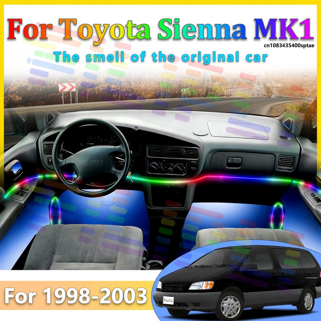 64 RGB - Neon Strip - for Toyota 1998-2003 - App Control - Car Interior Lighting | AUTOKITSHOP