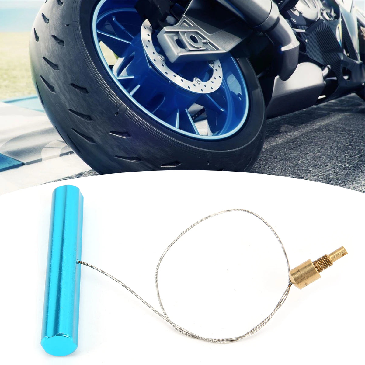 Motorcycle Air Valve Puller Tube Tire Stem Tool Bicycles Components Tire Valve Lever Installatio - Automotive LED Light