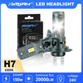 XSTORM H7 LED Light Bulbs 9005 9006 H7 LED Headlight Canbus 150W 2000LM CSP Car Headlamp D