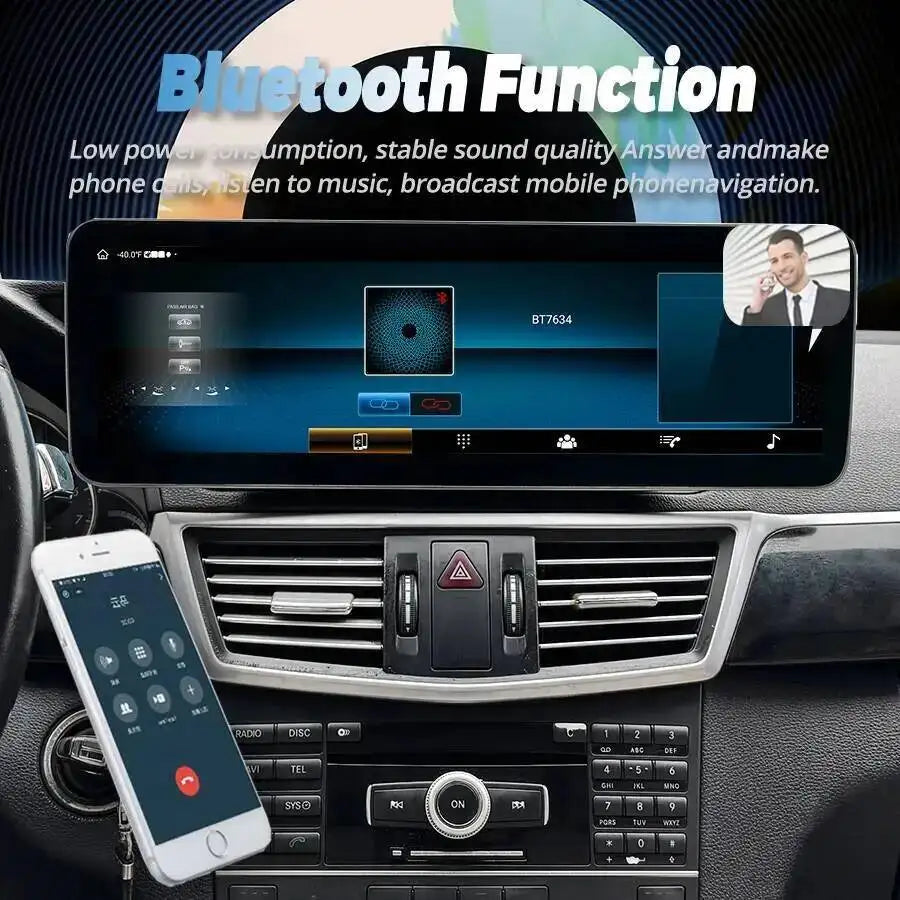 Touch Screen Carplay For Mercedes Benz E Class W212 2010-2015 NTG 4.0 4.5 5.0 Car Radio An | AUTOKITSHOP