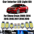 13-Piece LED Interior Light Kit for Chevrolet 2009-2015 - Canbus Error-Free Interior Bulbs