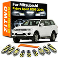 ZITWO 17Pcs LED Interior Dome Map Light Bulb Kit For Mitsubishi Pajero Montero S for Mitsubishi MK2 - Canbus LED Car Lig