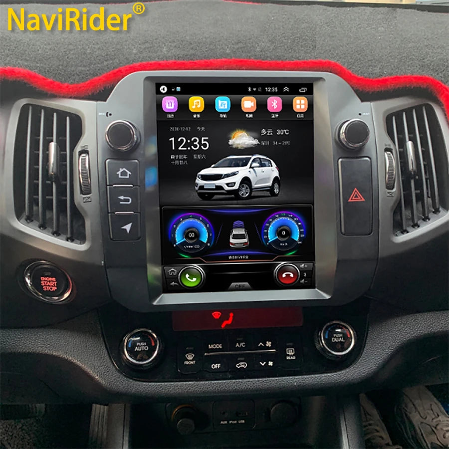Android 14 Screen For KIA Sportage 3 2010-2016 Stereo Carplay Car Radio Multimedia Video P
