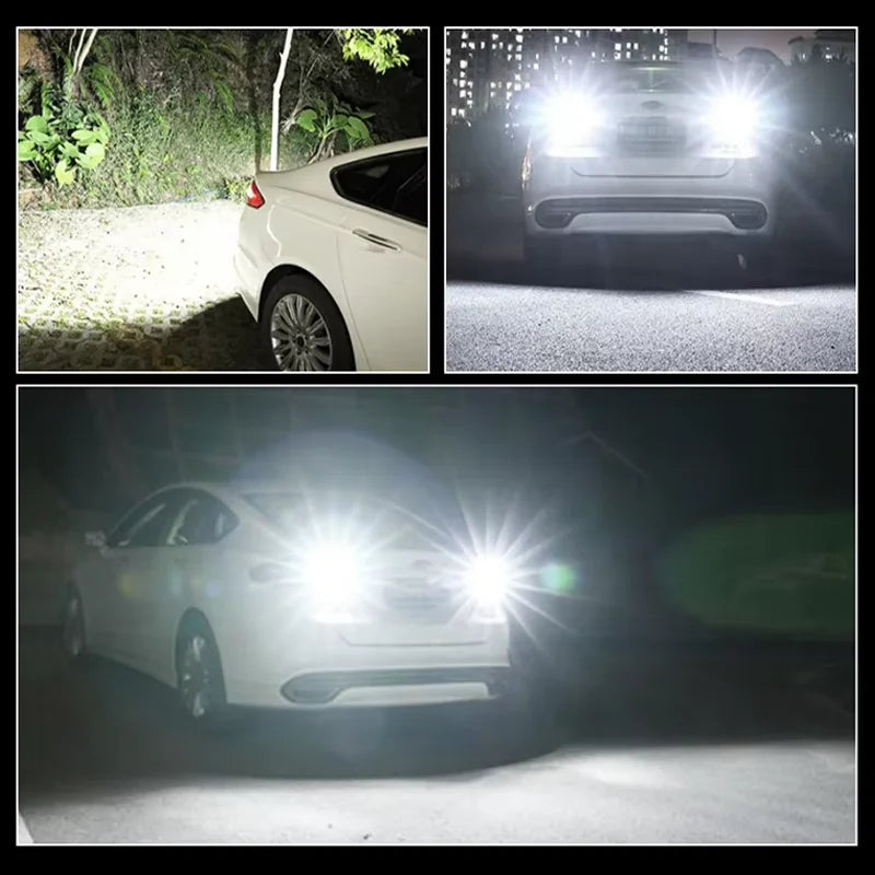 2-Piece LED Interior Light Kit for BA15S P21W - Canbus Error-Free Interior Bulbs