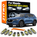 ZITWO 11Pcs LED Bulb Interior Dome Reading Light Kit For Mazda CX5 CX-5 2011 201 for Mazda CX5 2014-2018 - Canbus LED Ca