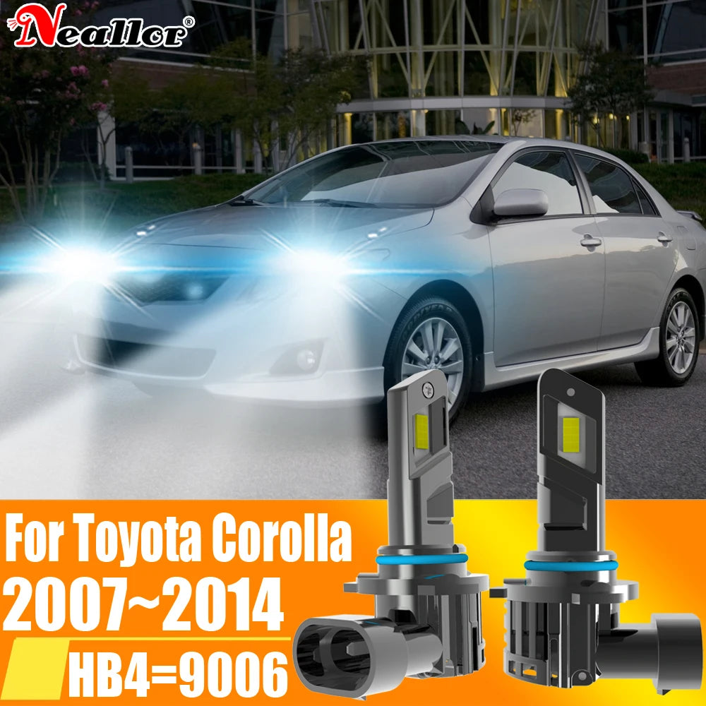 2x HB4 9006 Led Headlight Fog Light Canbu Car Bulb High Power Xenon White Turbo Diode Lamp