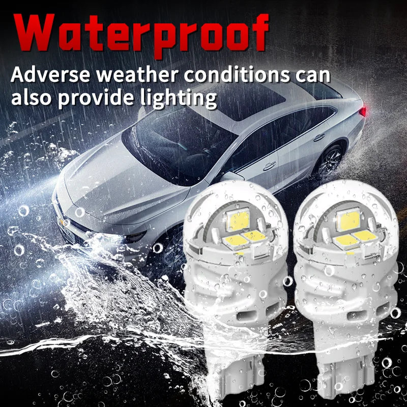 W16W T15 LED Bulbs Canbus Error Free LED Backup Light 921 912 W16W LED Bulbs 4014 Car Reve