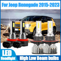 H13 High Low Beam Canbus Car LED Headlight Bulbs 12V 6000K White Turbo HeadLamp H11 LED Fo