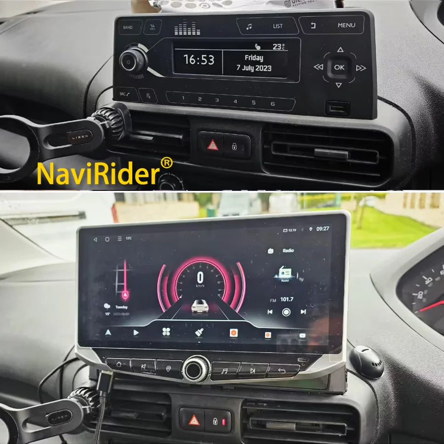 2Din Android Car Radio For Citroen Berlingo Peugeot Partner 2008-2022 GPS Multimedia Video