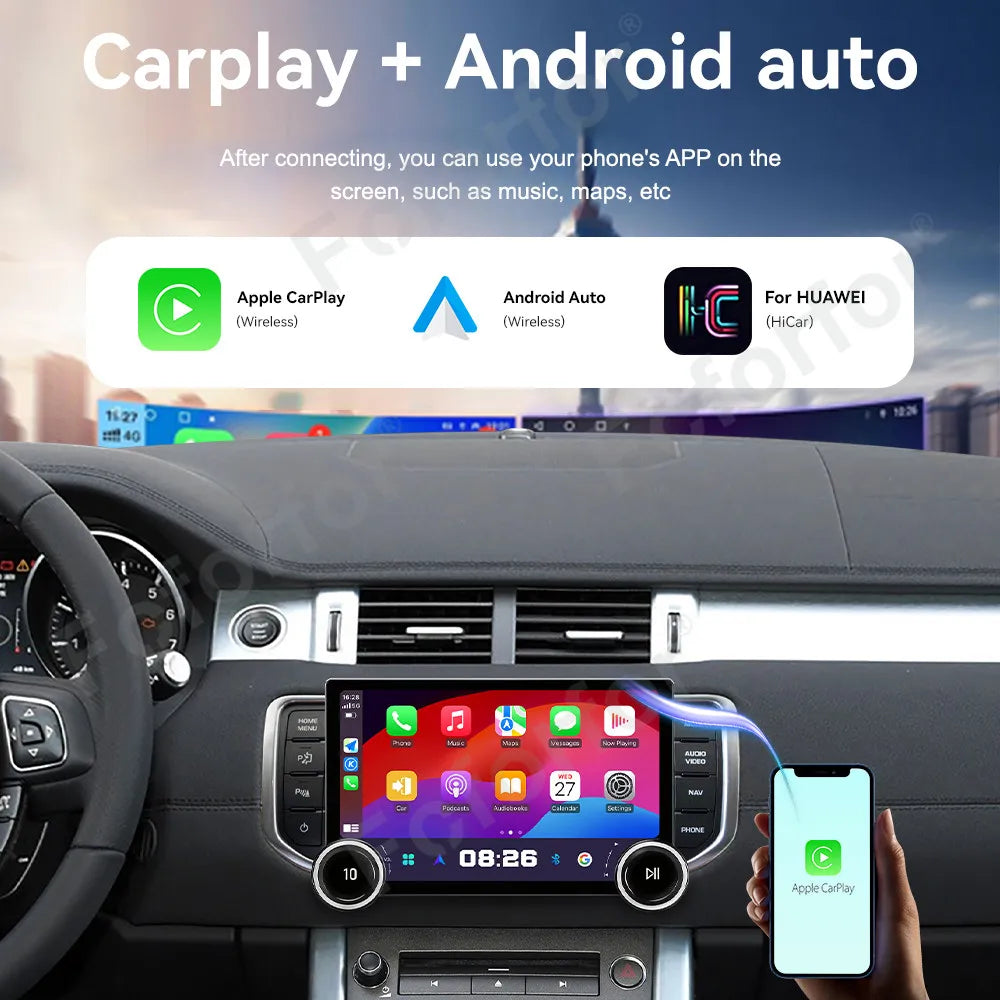 Modern Sleek Design 11.5 Inch Android 15 Ultra Large HD Touch GPS Car Stereo Multimedia Pl