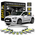 LED Interior Light Kit for Citroen C0 C1 C2 C3 C4 E MEHARI Saxo C Elysee Xsara ZX Nemo 1991-2009 - Canbus Dome Map Do...