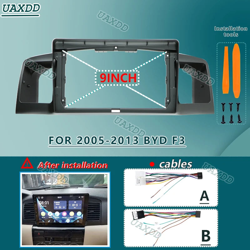 FOR 2005-2013 BYD F3 9INCH Car Radio Android DVD Stereo Audio Screen Multimedia Video CD P