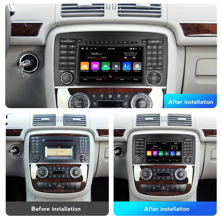 Android Car Radio Multimedia for Mercedes Benz R-Class R Class W251 R280 R300 R320 2005 -  | AUTOKITSHOP