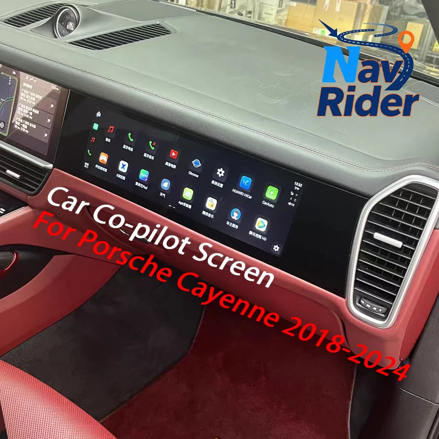 Android Car Co-pilot Smart Screen Car Radio Navigation 15" For Porsche Cayenne 2018-2024 E | AUTOKITSHOP