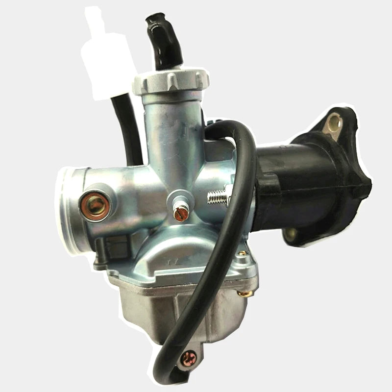 With Intake Manifold Boot Carburetor Carburador Aluminum Alloy For Honda Atc185s Atc200 Xr