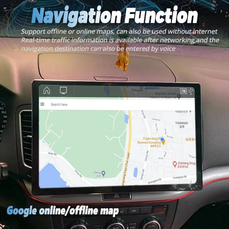 Android Auto Car Radio for VW Golf 5 6 Polo Passat B5 Sharan Amarok Skoda Seat Altea 13.3"